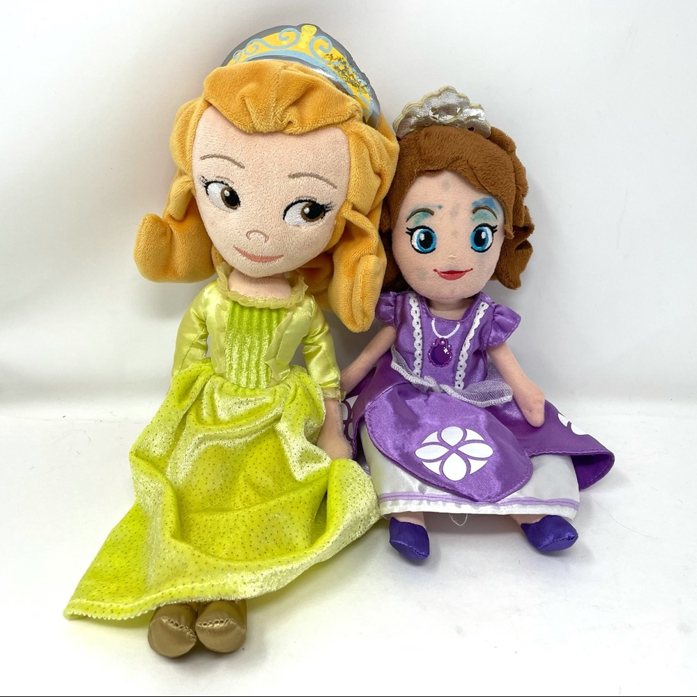 DISNEY Sofia & Amber the First Plush set - Picture 2 of 7